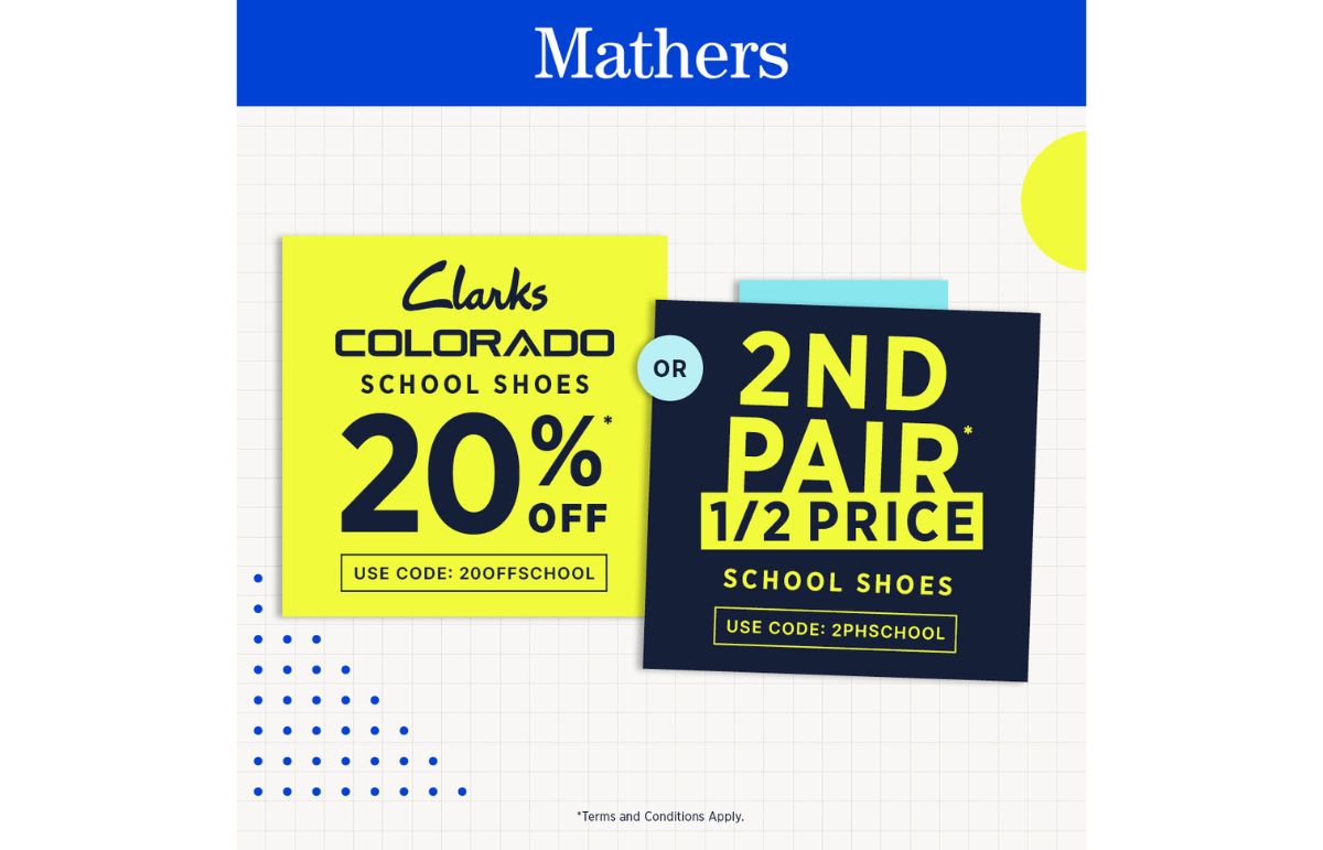 Mathers on sale shoe sale